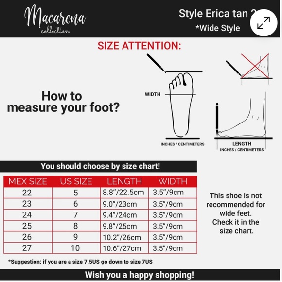 Macarena Collection Sandals /Huarache Colorful Leather Mexican Style Erica NWOT - Picture 8 of 8